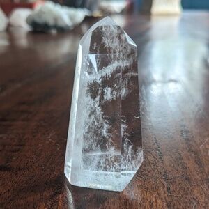 Clear Quartz Crystal Point Tower